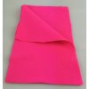 Filc růžový, měkký, cca 20x30 cm