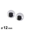 Pohyblivé oči - 12 mm