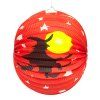 Lampion - čarodějnice na koštěti