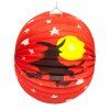 Lampion - čarodějnice na koštěti
