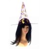 Čarodějnický klobouk fialový Halloween