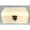 Dřevěná krabička 16 x 10,9 x 7,1 cm