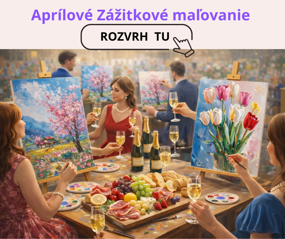 Aprílové zážitkové maľovanie Trenčín