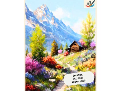 Zážitkové maľovanie v Trenčíne TATRANSKÝ SEN