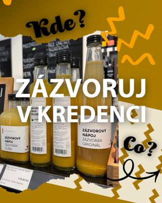 ROZŠIŘUJEME SE! 💪🏻🤩🥹 Naše zázvorové speciality nově najdete v síti prémiových prodejen Moje Kredenc! 🌿 Pečlivě jsme...