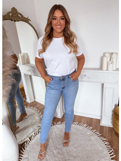skinny džíny plus size