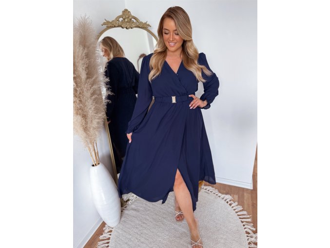 dlouhé šaty plus size