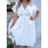 mušelínové šaty plus size