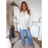 dámské bílé tričko plus size