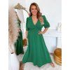 dlouhé zelené šaty XXL