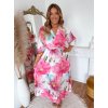 květinové šaty XL