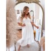 bílé šaty plus size