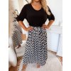 44637 1 cierne saty s geometrickou suknou