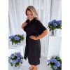 47258 4 cierne midi koselove saty