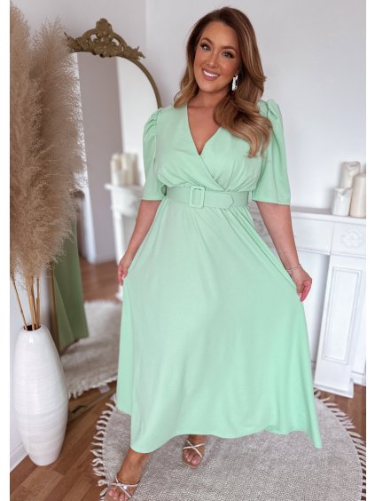 mentazöld ruha XL méret