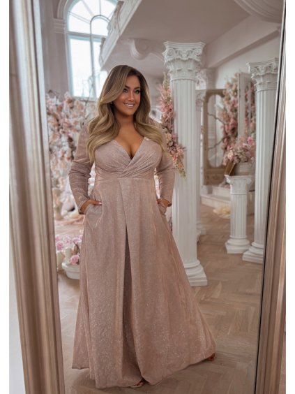 arany estélyi ruha nagyméretű