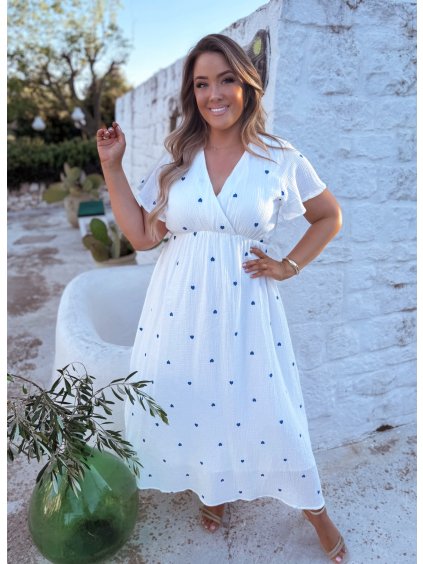 muszlin ruha plus size nőknek