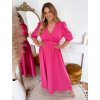 hosszú fukszia ruha XL