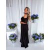 47201 3 cierne spolocenske maxi saty