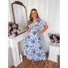47678 madeira saty modre kvety