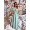 világos zöld alkalmi ruha nagyméretű