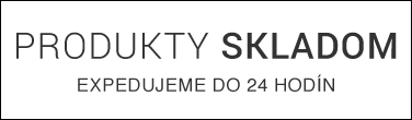 Produkty skladom expedujeme do 24 hodín