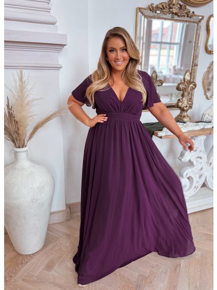 spolocenske saty plus size