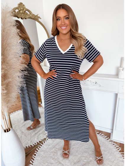 tirčkové šaty plus size