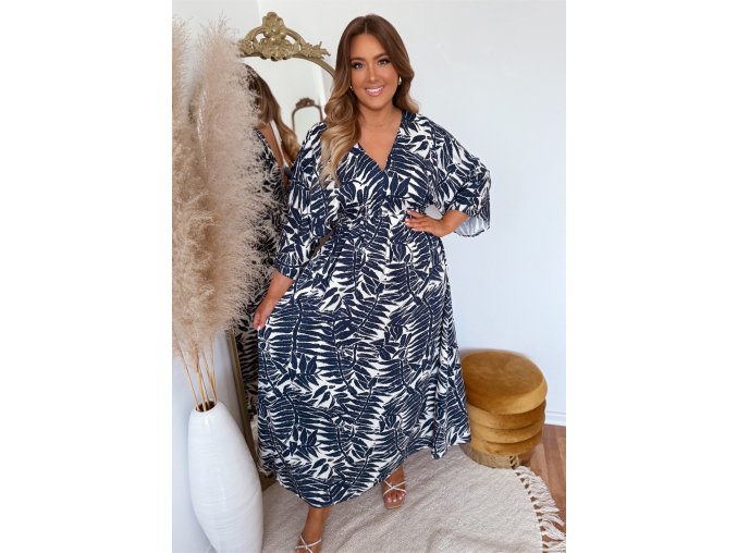 dlhé šaty plus size