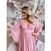 plus size plesove saty