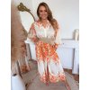 dlhé košeľové šaty plus size