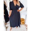 dlhé elegantné šaty plus size