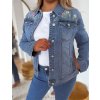 riflová bunda plus size