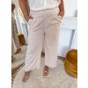 ľanové nohavice plus size