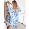 šaty s krátkym rukávom plus size