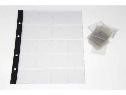 Náhradné listy na mince 820