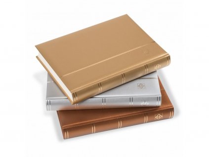 Album na známky COMFORT METALLIC, A4, 64 čiernych strán