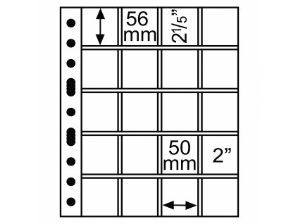 Albové listy GRANDE, 20 vreciek, 50 x 56 mm