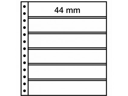 Albumové listy R, 6 vreciek, 248 x 44 mm