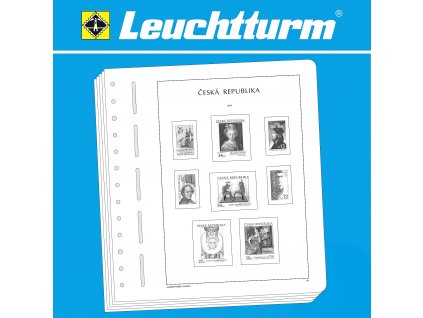 Albumové listy Česká republika 2015, 2016, 2017, 2018, 2019