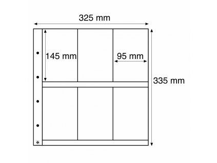 Albumové listy MAXIMUM, 6 vreciek, 95 x 145 mm