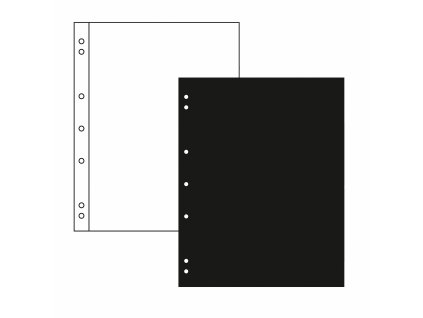 Albumové medzilisty NUMIS, černé a bílé