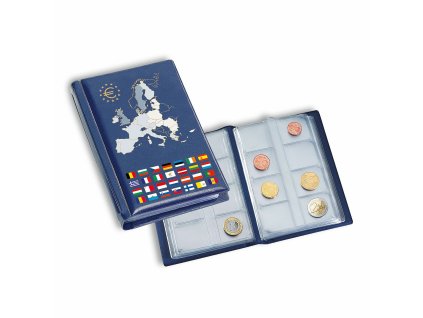 Kapesní album na mince ROUTE, 12 euro sad