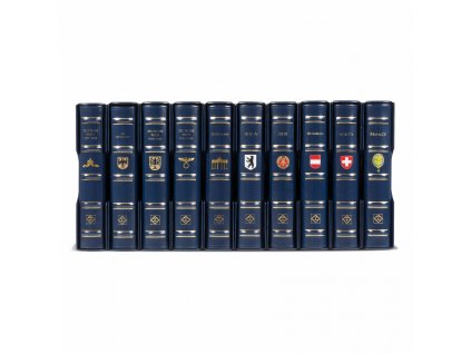 Albové dosky PERFECT CLASSIC s kazetou a názvom štátu