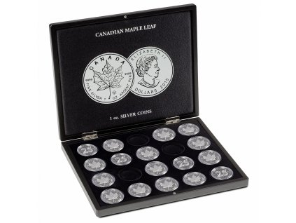 Kazeta na 20 mincí Maple Leaf (1 oz.)