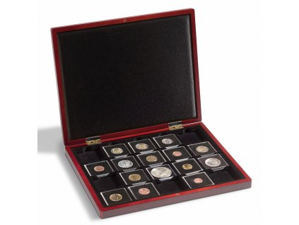 Kazeta na mince VOLTERRA na 20 mincí v bublinkách QUADRUM