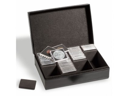 Kazeta na mince PRESIDIO, na 100 mincí v bublinkách QUADRUM