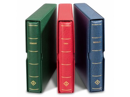 Albové dosky PERFECT s kazetou a názvom štátu