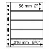 Albumové listy GRANDE, 5 vreciek, 216 x 56 mm