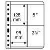 Albové listy VARIO, 4 kapsy, 96 x 128 mm
